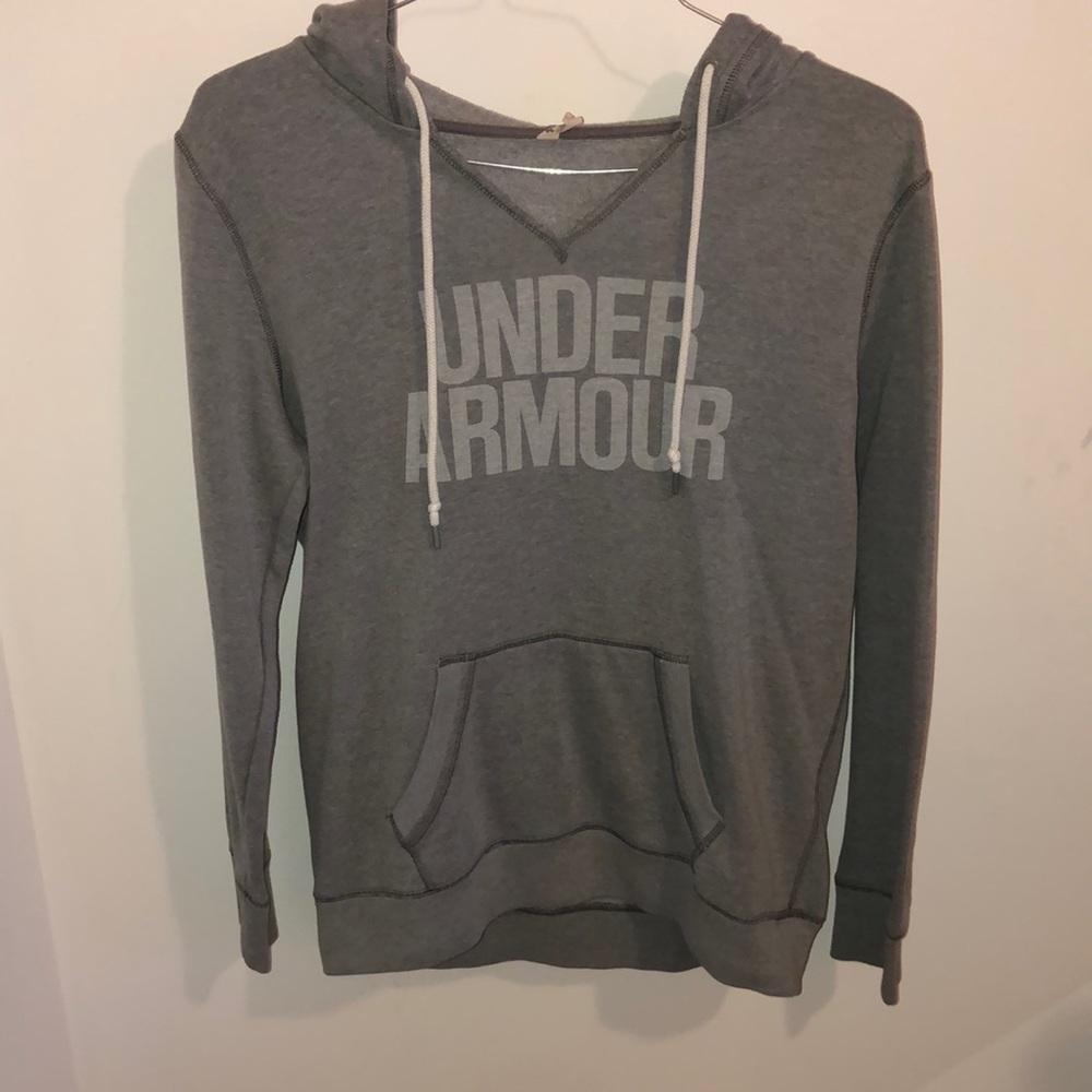 Under Armor v-neck hoodie